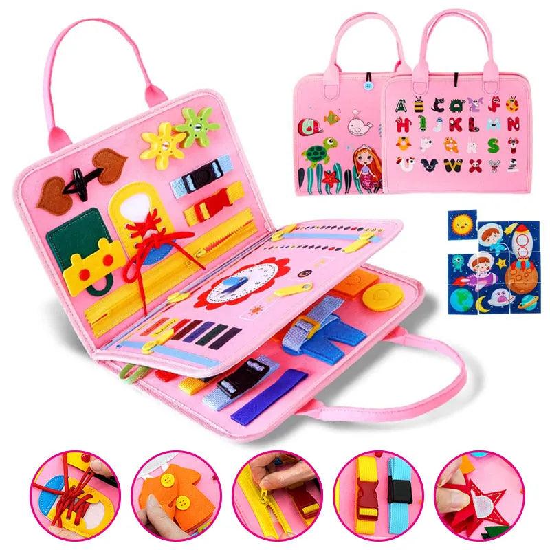 Maleta Sensorial Brinquedo Educativo Montessori
